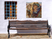 Outdoor Canvas Art 24x24 Troublemaker - My Backyard Decor