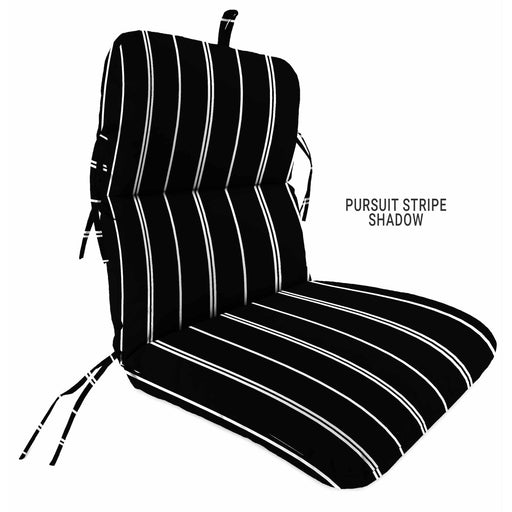 Outdoor Custom Chair Cushions  – Spun Polyester, Hinged, Knife Edge - My Backyard Decor