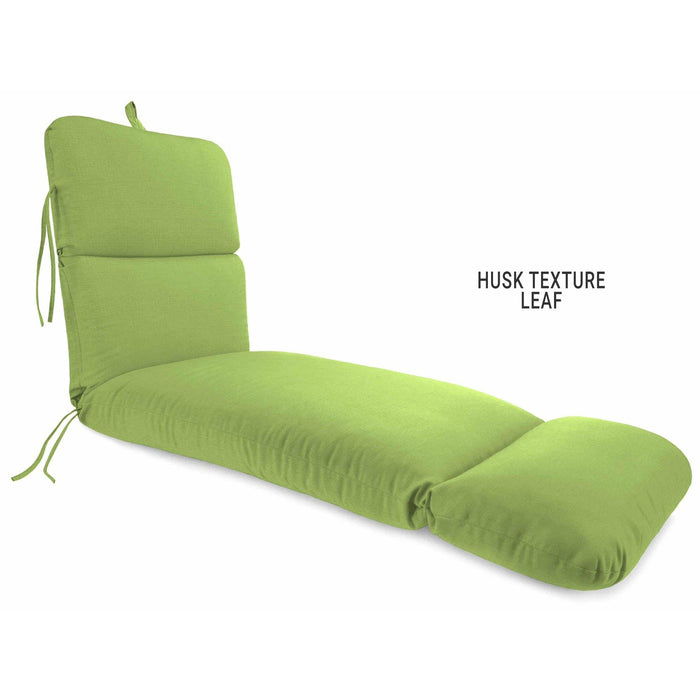 Outdoor Custom Chaise Lounge Cushions  – Spun Polyester, Hinged, Knife Edge - My Backyard Decor