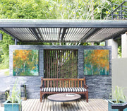 Outdoor Canvas Art 24x24 Obscure Forest - My Backyard Decor