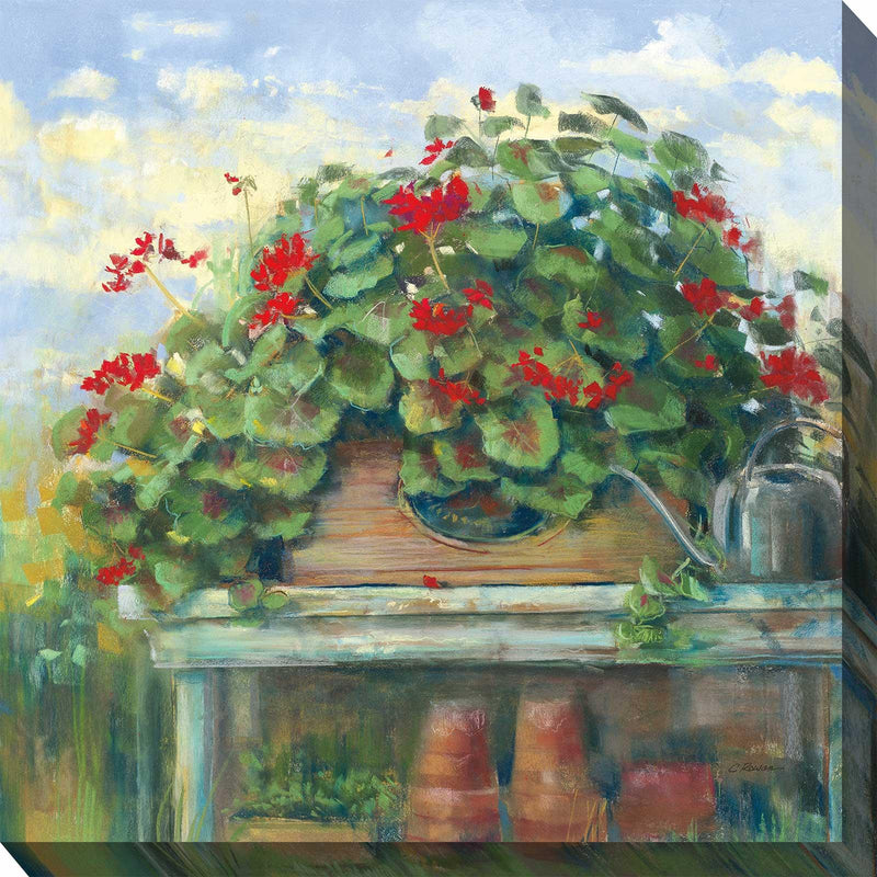 Outdoor Canvas Art 24x24 Down Home - My Backyard Decor