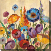 Outdoor Canvas Art 24x24 Jovial Blooms - My Backyard Decor