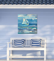 Outdoor Canvas Art 24x24 Choppy Waters - My Backyard Decor