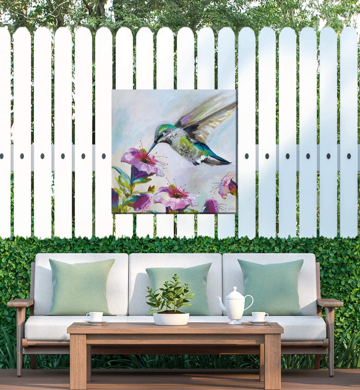 Outdoor Canvas Art 24x24 Sweet Nectar - My Backyard Decor