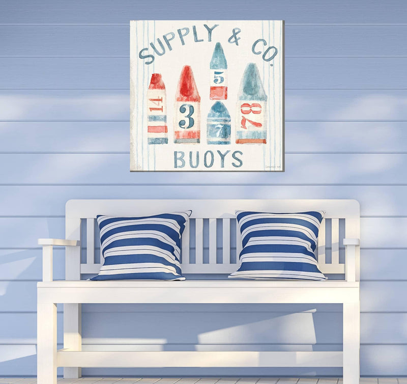 Outdoor Canvas Art 24x24 Nautical Supply - My Backyard Decor