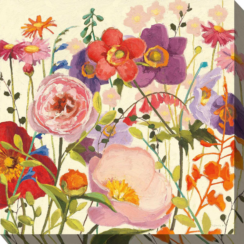 Outdoor Canvas Art 24x24 Spring Frolic - My Backyard Decor