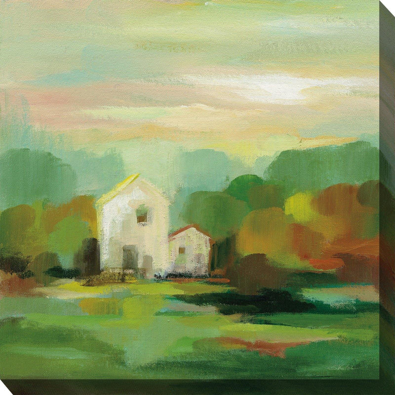 Outdoor Canvas Art 24x24 Faraway Farm - My Backyard Decor