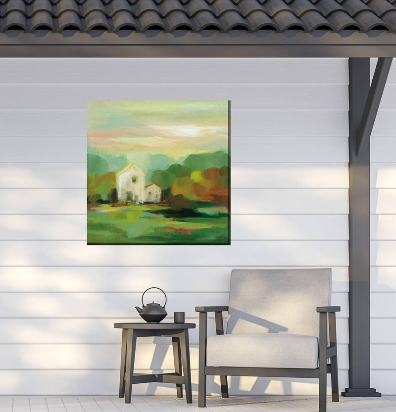 Outdoor Canvas Art 24x24 Faraway Farm - My Backyard Decor