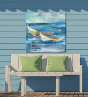 Outdoor Canvas Art 24x24 Twin Mooring - My Backyard Decor