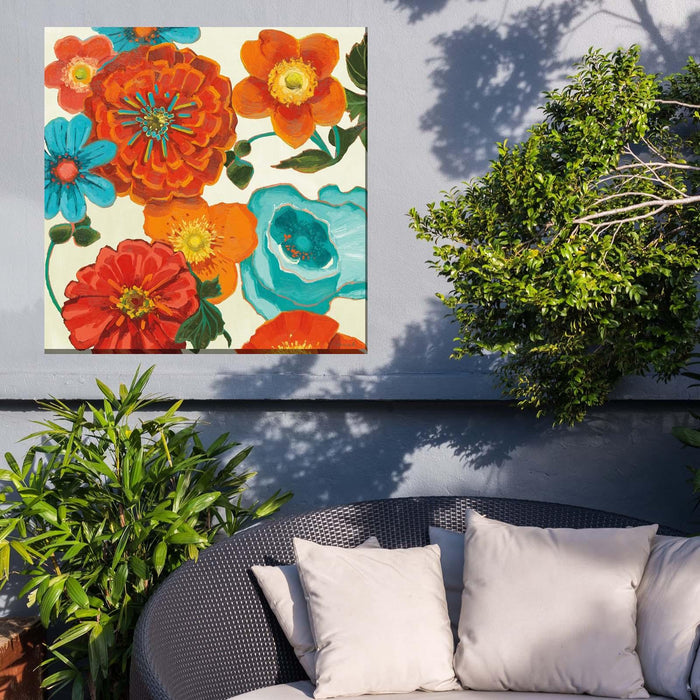 Outdoor Canvas Art 24x24 Dynamos - My Backyard Decor