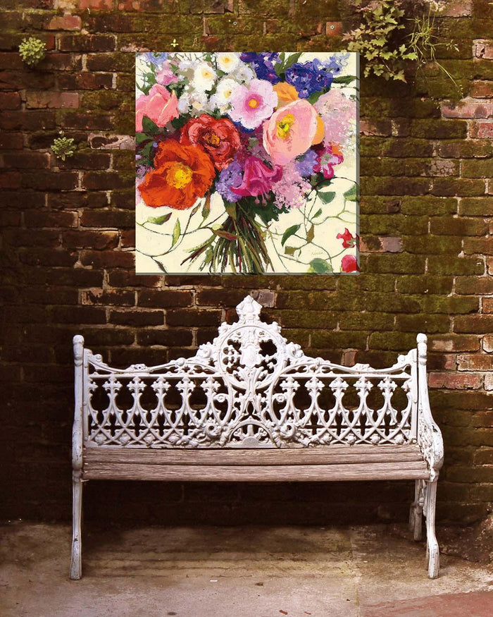 Outdoor Canvas Art 24x24 First Romance - My Backyard Decor