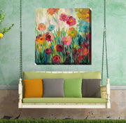 Outdoor Canvas Art 24x24 Merriment - My Backyard Decor