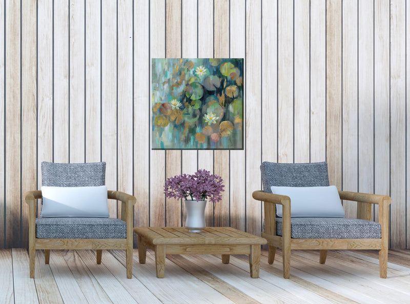 Outdoor Canvas Art 24x24 Mystic Pond