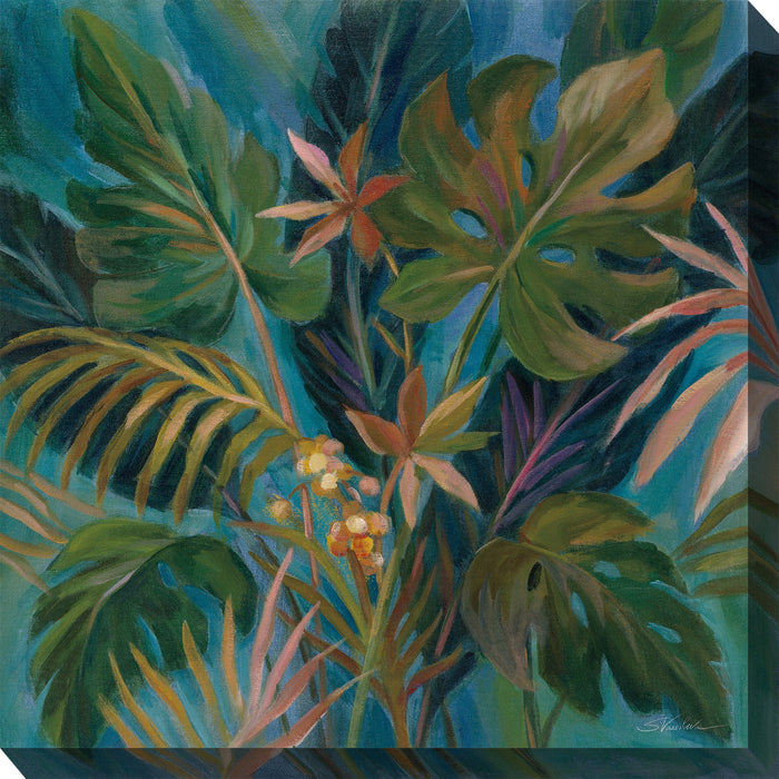 Outdoor Canvas Art 24x24 Midnight Tropics
