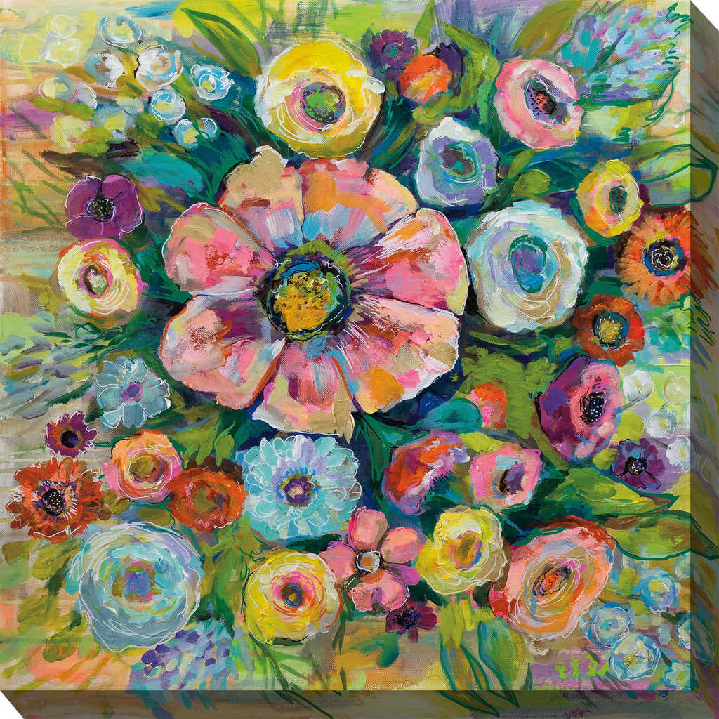 Outdoor Canvas Art 24x24 Firecrackers — My Backyard Decor