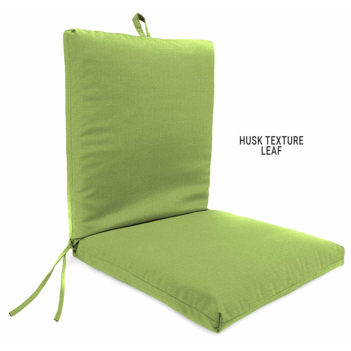 Outdoor Custom Dining Chair Cushions – Spun Polyester French Edge - My Backyard Decor