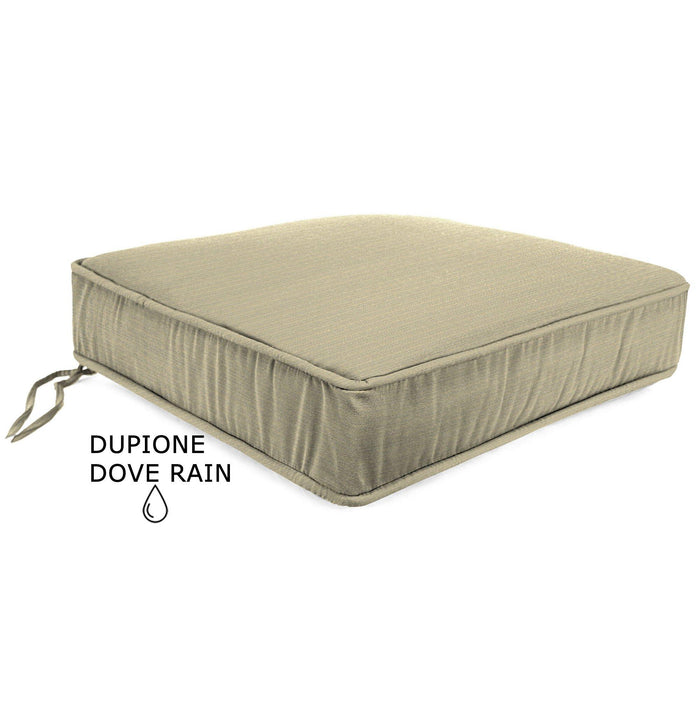 Outdoor Custom Seat Cushions  – Sunbrella, Box Edge - My Backyard Decor