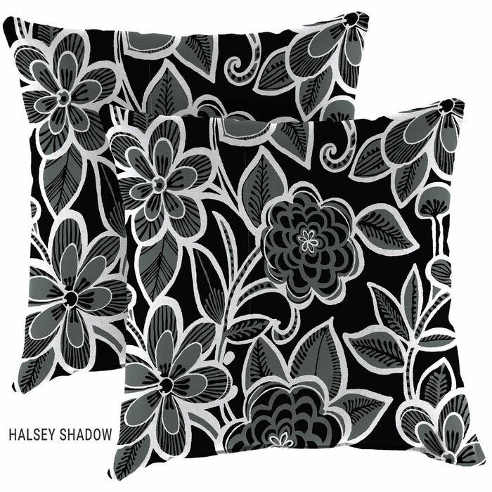 Outdoor Custom Toss Pillows Set of 2 – Spun Polyester - My Backyard Decor