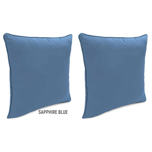 Outdoor Custom 18" Toss Pillows Set of 2 – Sunbrella Fabric - My Backyard Decor