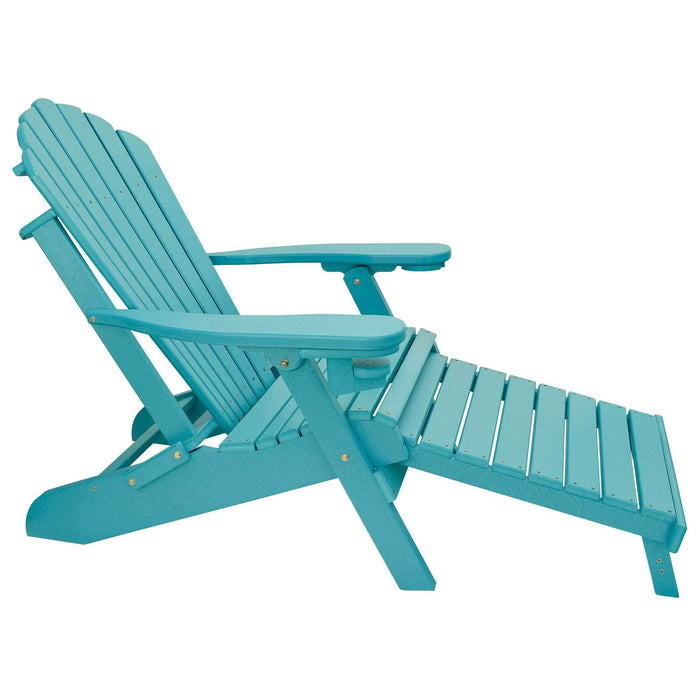 Deluxe Adirondack Chair with Footrest Poly Lumber Made in the USA