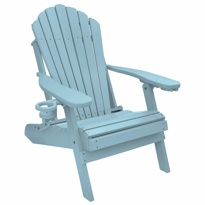 Deluxe Adirondack Chair Poly Lumber Made in the USA - My Backyard Decor