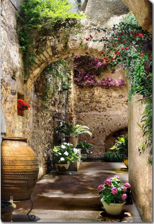 Outdoor Canvas Art 30x40 Aragonese Arches - My Backyard Decor