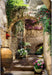 Outdoor Canvas Art 30x40 Aragonese Arches - My Backyard Decor