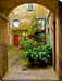 Outdoor Canvas Art 30x40 Italian Courtyard - My Backyard Decor