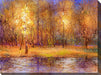 Outdoor Canvas Art 40x30 Midnight Sun - My Backyard Decor