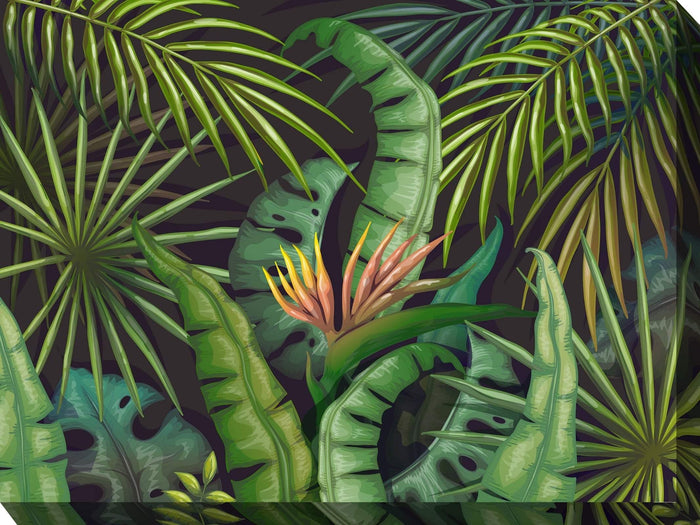 Outdoor Canvas Art 40x30 Jungle Bird - My Backyard Decor