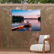Outdoor Canvas Art 40x30 Alone Together - My Backyard Decor