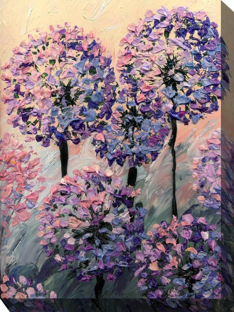 Outdoor Canvas Art 30x40 Artistic Allium - My Backyard Decor
