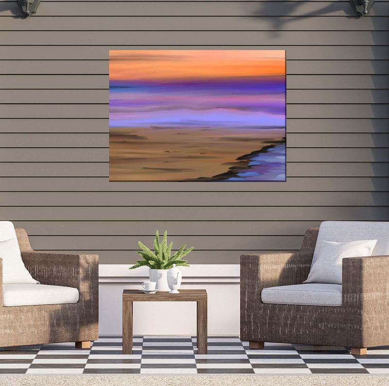 Outdoor Canvas Art 40x30 High Plains - My Backyard Decor