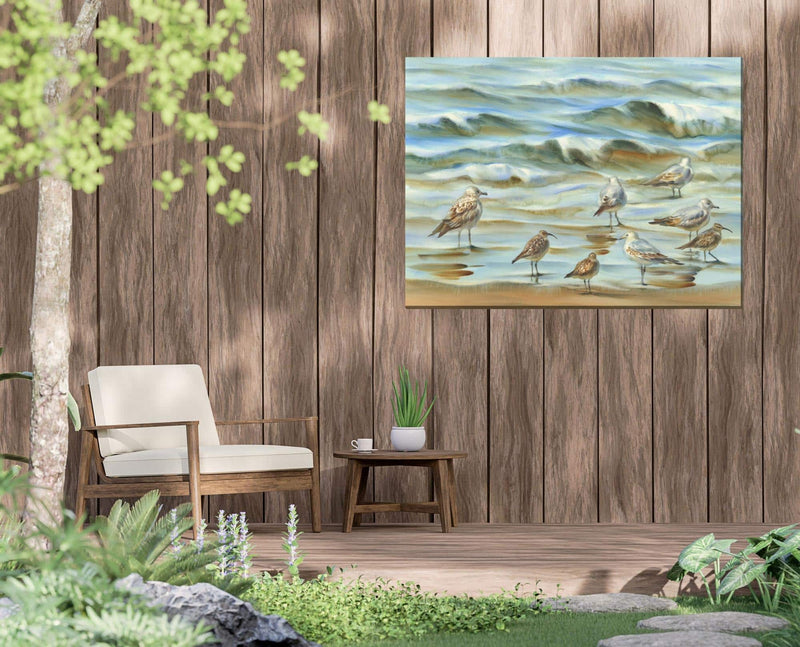 Outdoor Canvas Art 40x30 Family Reunion