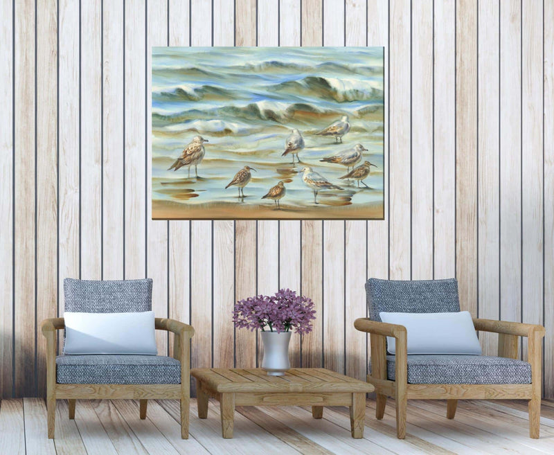 Outdoor Canvas Art 40x30 Family Reunion