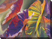 Outdoor Canvas Art 40x30 Elephant Ears - My Backyard Decor