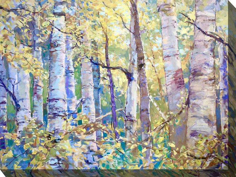 Outdoor Canvas Art 40x30 Off the Beaten Path - My Backyard Decor