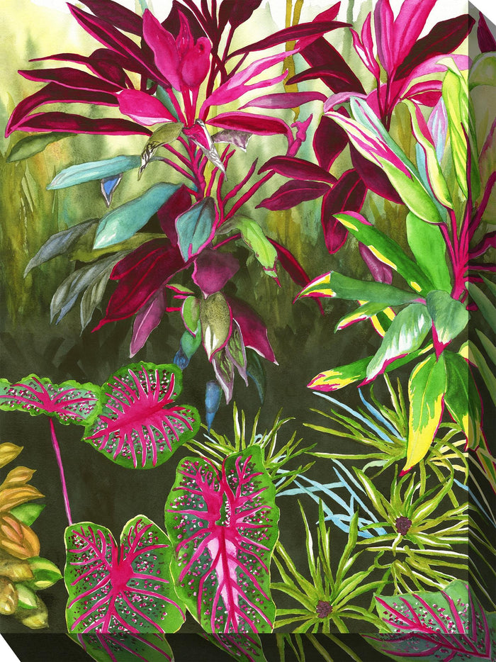 Outdoor Canvas Art 30x40 Bright Botanicals