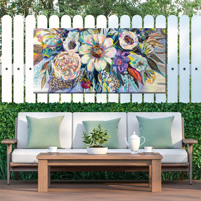 Outdoor Canvas Art 48x24 Rejuvenation - My Backyard Decor