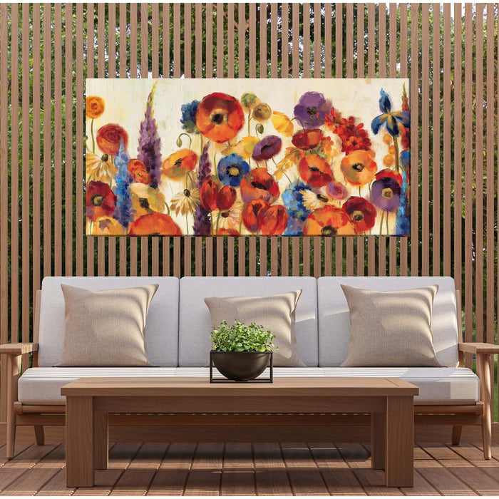 Outdoor Canvas Art 48x24 Vagabonds - My Backyard Decor