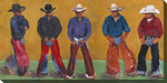 Outdoor Canvas Art 48x24 Cowboys - My Backyard Decor