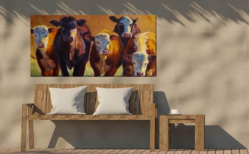 Outdoor Canvas Art 48x24 Step Aside - My Backyard Decor