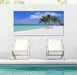 Outdoor Canvas Art 48x24 Sugar Sand - My Backyard Decor