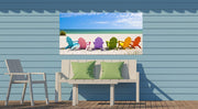 Outdoor Canvas Art 48x24 Perfect View - My Backyard Decor