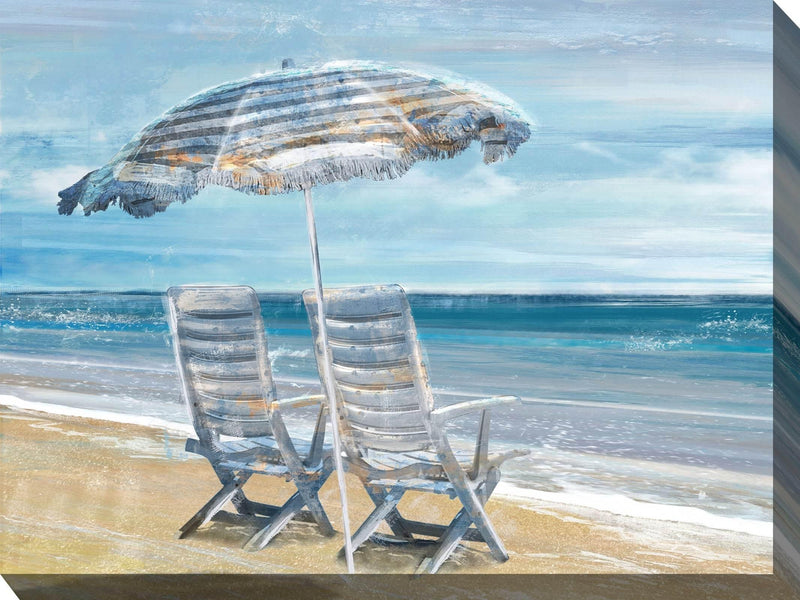 Outdoor Canvas Art 40x30 Waters Edge - My Backyard Decor