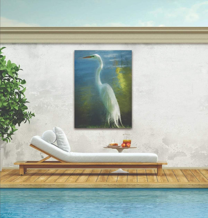 Outdoor Canvas Art 30x40 Poised Patience - My Backyard Decor