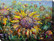 Outdoor Canvas Art 40x30 Sun Queen - My Backyard Decor