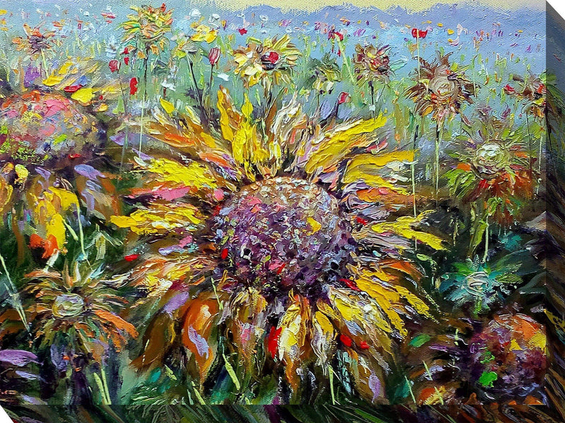 Outdoor Canvas Art 40x30 Sun Queen - My Backyard Decor