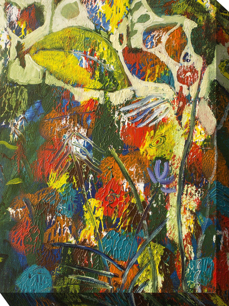 Outdoor Canvas Art 30x40 Bawdy Botanicals - My Backyard Decor