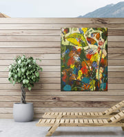 Outdoor Canvas Art 30x40 Bawdy Botanicals - My Backyard Decor